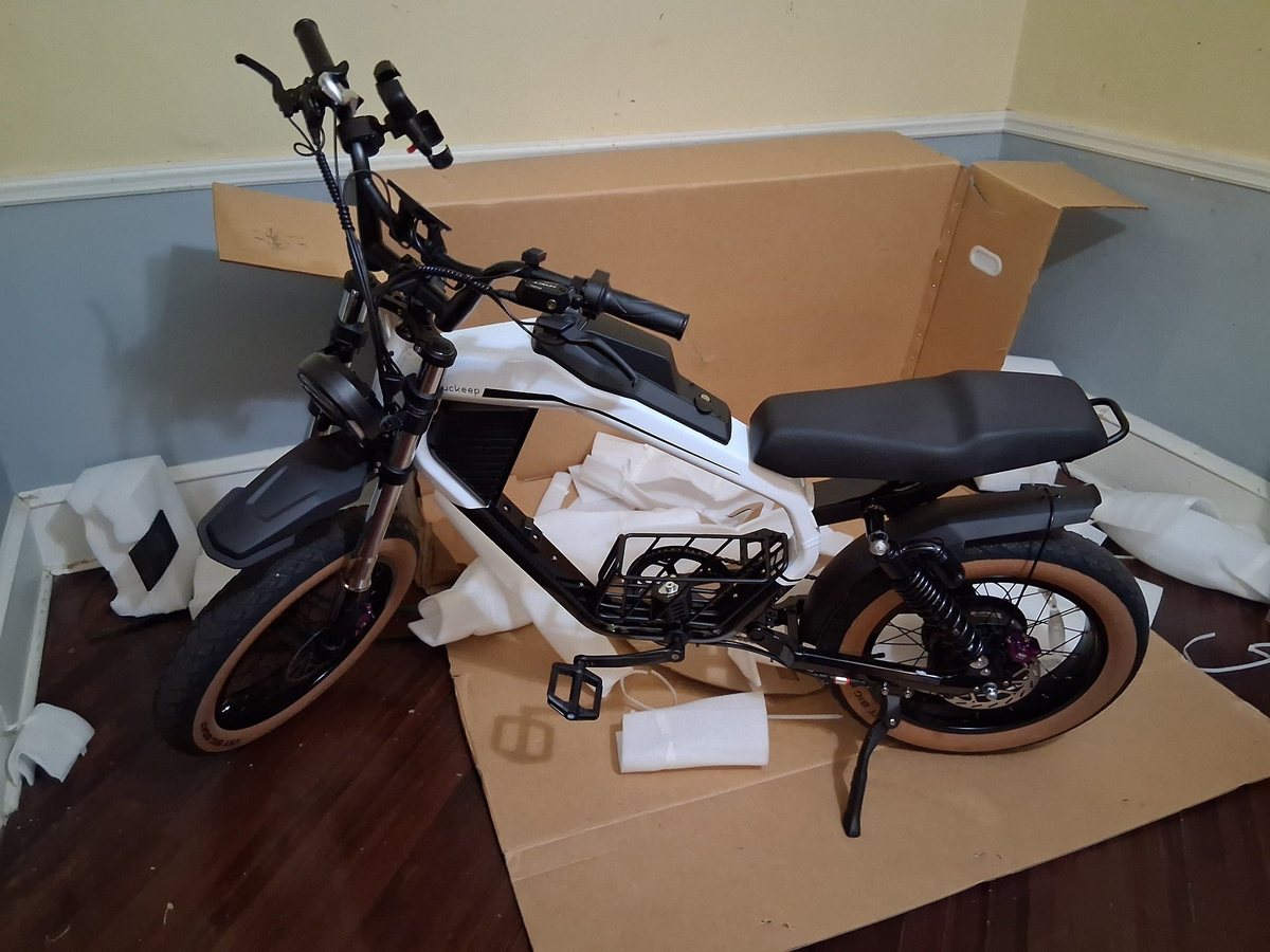 Contenu de la boîte de l'E-Bike X5 Max