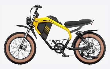 E-Bike X5 Max en jaune