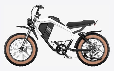 E-Bike X5 Max en blanc